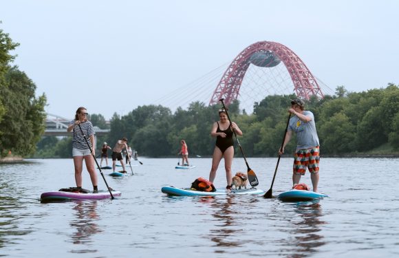 SUP-прогулки до Серебряного Бора